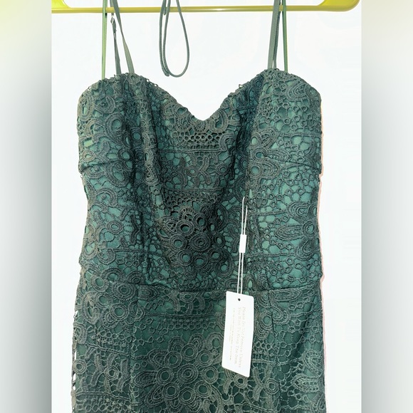 TwoSisters Mesina Dress-Emerald - Picture 5 of 6